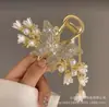 Pinza para el Cabello Estilo Chino Super Hada Peonía Pinza para el Cabello Pinza para el Flequillo Pinza para el Cabello Semi-Recogido en la Parte Posterior de la Cabeza Accesorios para el Cabello de Gama Alta Exquisito Clip para el Peinado