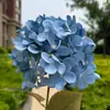 90 Peças de Tecido Hortênsia Casamento Hotel Decoração Casa Decoração Arco Arranjo de Flores Teto Guia Flores Artificiais Atacado