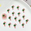 Série de Natal Dos Desenhos Animados Nail Art Jóias Gelo Através Tridimensional Papai Noel Alce Resina DIY Desgaste Acessórios de Armadura