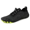 Zapatos de Playa Transfronterizos para Hombres y Mujeres, Zapatos de vadeo para Nadar y Bucear para Parejas, Zapatos Antideslizantes para Senderismo en Ríos, Zapatos de Senderismo Fitness de Cinco Dedos