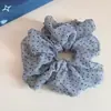 Goma para el pelo de malla con lunares estilo coreano para mujer, Lazo para el pelo estilo perezoso, Accesorio para el pelo de goma de alta gama para niñas
