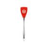 304 aço inoxidável punho oco silicone espátula antiaderente especial silicone sopa colher cozinhar espátula cozinhar utensílios de cozinha