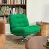 Silla de Sofá Popular en Internet Silla Individual Minimalista Silla Giratoria de Diseñador para Sala de Estar Silla de Ocio para Dormitorio Hogar Balcón