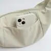 Bolso de Hombro Impermeable Ligero Estilo Japonés 2026 Nuevo de Gran Capacidad Casual Tipo Bollo Versátil Deportivo de Nailon Cruzado