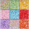 Lu 3/4mm Perlas de Arroz Color Crema Pulsera de Perlas Hecha a Mano DIY Pulsera Cadena para Teléfono Móvil Paquete de Materiales Perlas de Vidrio Perlas Sueltas