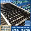 Fabricante de línea transportadora de rodillos recubiertos de caucho personalizada Taller de producción totalmente automático de acero inoxidable Línea de rodillos de pista sin motor