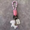 Hazte Rico Inmediatamente, Exquisito y Sencillo Regalo de Cuero para Pareja, Lindo Colgante de Bolsa, Llavero de Coche, Regalo Creativo
