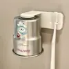 Taza de Enjuague Bucal Oso Lindo Acero Inoxidable 304 Diseño Colgante de Dibujos Animados Soporte Magnético para Cepillo de Dientes sin Taladro Taza de Lavado para Pareja Hogar