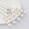 Cinco pares diez pares palillos de cerámica no son fáciles de moho para el hogar anti-moho anti-humedad antideslizantes de porcelana palillos palillos nuevos