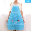 Delantal impermeable translúcido a prueba de aceite con dibujos animados, antiadherente, para adultos hombres y mujeres, lindo para cocinar, Cocina del Hogar, Delantal de Princesa