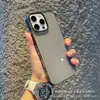 Adequado para iPhone 17 Pro Capa de Celular Transparente de PC Rígido Cobertura Protetora Ultra Fina Anti-Arranhão para Apple 16 com Orifício Grande