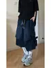 Atuendo Ootd de Verano: Shorts de Mezclilla para Hombres y Mujeres, Diseño Único, Estilos No Comunes, Pantalones Cortos Estilo Ropa de Trabajo, Pantalones Casuales Sueltos