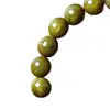 Loja de Fábrica Pulseira Genuína de Sândalo Verde Antigo Natural com Ágata Vermelha para Mulheres, Pulseira de Obsidiana, Acessório do Ano do Zodíaco, Disponível para Personalização