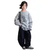 Jeans para Niña YOJIA 2026 Otoño Nuevos Pantalones para Niños Estilo Coreano Versátiles Pantalones de Otoño para Niños Medianos a Grandes