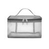 Bolsa de malla de gran capacidad de doble capa al por mayor transfronteriza, bolsa de lavado, bolsa de lavado de viaje, bolsa de almacenamiento, bolsa de malla de viaje, bolsa de maquillaje