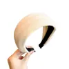 Diadema de Ala Ancha de Punto Alto para Otoño e Invierno para Mujer, Gama Alta, Moderna, Pinza para el Pelo que Sujeta el Cabello, Diadema Pinza para el Pelo que Adelgaza el Rostro