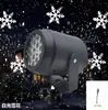 Proyector de Luz Navideño Mini Patrón Nieve Cruzada con Copos de Nieve Giratorios de Colores para Decoración de Árbol de Navidad y Ambiente