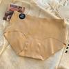 Ropa interior de seda morera antibacteriana, ligera y sin marcas, de grado 7A, de cuero color leche, de cintura media, transpirable, Maillard, para niñas.