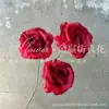 3 Rosas Grandes, Diseño de Escenario de Boda, Decoración de Pared de Flores, Flores Artificiales, Accesorios para Fotos, Rosas de Diamante