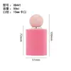 Venda Direta de Fábrica de Frascos de Perfume Aveludados, Suporte para Perfume em Estoque, Frascos de Vidro Transparentes de 50ml, Frascos Vazios, Frascos Reutilizáveis
