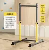 Barra de dominadas para el hogar, rack de dominadas interior, barra de suspensión multifuncional de pie, equipo de fitness plegable deportivo para niños, barras individuales y dobles