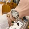 Reloj de Pulsera para Mujer Aliexpress Serie Log Tendencia de Moda Banda de Acero Cuarzo Danny Road Esfera de Diamante