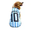 Ropa para Perros Verano Transpirable Estilo Delgado Shiba Inu Corgi Schnauzer Fútbol Anti-Caída Chaleco para Mascotas Ropa para Mascotas