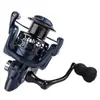 Carrete de Pesca Giratorio Todo Metal Bilings con Bobina Inclinada Carrete de Pesca Carrete de Hilo de Pesca Rueda de Pesca Caña de Pesca de Lanzamiento a Larga Distancia Equipo de Pesca con Señuelo Venta al por Mayor