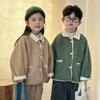Ropa Exterior de Cachemira para Niños Todo en Uno de Piel Niñas 2025 Nuevo Otoño e Invierno Niños Ropa de Invierno Bebé Tops Engrosados