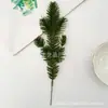 Árbol de Pino Artificial de Amazonia Planta Verde Simulada Rama Navideña Ratán Adorno para Arreglo Floral del Hogar Planta Verde Navideña Simulada