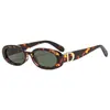 Accesorio Metálico Redondo Transfronterizo Europeo y Americano Gafas de Sol para Caras Grandes, Gafas de Sol de Calle Modernas Adelgazantes para Mujeres, Protección UV