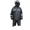 Impermeable para motociclista, impermeable de dos piezas para hombre, impermeable para vehículo eléctrico, conjunto de impermeable y pantalón de dos piezas para repartidores