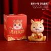 Bebé Ángel Año del Caballo Regalo Mascota de Año Nuevo Linda Creativa Serpiente Muñeca de Bebé Caja Sorpresa Figura Tendencia Nacional Decoración Festiva