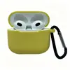 Funda Protectora Apple AirPods 3 Apple Tercera Generación Funda Protectora de Silicona Funda para Auriculares Inalámbricos Funda Líquida de Una Pieza