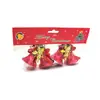 Campanas Decorativas Navideñas de 4.5 cm, Campanas de Plástico Galvanizado para Decoración Navideña, Adornos Colgantes para Árbol de Navidad, Accesorios Fabricante Mayorista