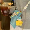 Bolsa de Celular Fresca e Doce para Meninas, Bolsa de Ombro Versátil para Viagens ao Ar Livre no Verão, Bolsa de Armazenamento Portátil de Malha Transversal