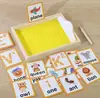 Juguetes Educativos de Madera para Educación Temprana Infantil Transfronterizos, Apilamiento de Animales y Entrenamiento de Equilibrio, Juego de Apilar Bloques Altos