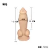 Dildo Artificial con Forma de Cachorro para Mujeres, Pene de Animal, Tapón Anal Suave, Juguete Sexual Alternativo para Adultos para Hombres