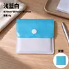 Bolsa Portátil Simple para Cenicero para Llevar al Aire Libre Bolsa Ecológica para Guardar Colillas de Cigarrillo Bolsa para Cenicero Reciclado de EVA y Papel de Aluminio Accesorios para Fumar