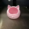 Popular Transfronterizo Impreso en 3D Minimalista con Forma de Gato Caja de Almacenamiento Creativa para Joyería y Anillos de Escritorio para el Hogar Decoración del Hogar