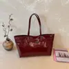 Primavera/Verano 2026 Bolso Elegante Gran Capacidad Bolso Tote de Cuero Suave Bolso de Hombro Único Bolso de Moda para Mujer Bolso de Hombro para Viajes