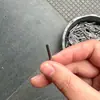 Broca de Tungstênio Cilíndrica Pequena A0313M03 A3*3 com Lâmina Simples e Dupla Lixa Rotativa Carbonizada