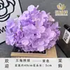 Flores Artificiales de Hortensia Triangulares para Decoración de Bodas, Arreglos Florales, Decoraciones de Mesa para Bodas, Textiles del Hogar, Venta al por Mayor