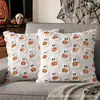 Funda de Almohada de Calabaza Fantasma de Halloween Almohada de Felpa Estéreo Funda de Almohada para Cojín Funda de Almohada para Cintura de Sofá de Sala de Estar Venta al por Mayor