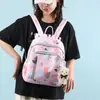 Bolsa de Maternidad Jingqi Capacidad Pequeña Bolsa para Madre y Bebé Mochila para Bebé para Salir con el Bebé Mochila Casual Nueva Separación Seca y Húmeda