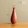Vaso Pequeno Cerâmico Chinês Zen Moderno para Armazenamento Presente Decoração de Mesa de Chá Sala de Estar Decoração de Flores