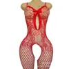 Body calado transparente con entrepierna abierta, medias de una pieza, atuendo de coqueteo sexy y seductor, lencería erótica talla grande