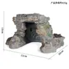 Juguetes de Casa Pequeña Transfronterizos para Niños, Juego de Imitación, Cabaña Realista de Paja de Granja, Decoraciones de Escena de Mesa de Arena de Paisaje Micro