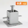 Molde para isca quadrado isca caseira material para ponto de pesca fabricação de molde quadrado molde de extrusão carpa prateada carpa cabeça-grande vara de fundição