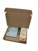 Caja de máquina voladora de color en stock, caja de embalaje exprés de compresión dura especial, caja de embalaje plana de ropa blanca al por mayor, formulación de caja de embalaje